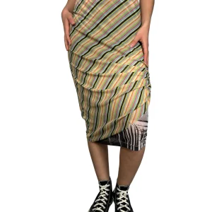 Falda Fruncido Lateral