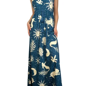 Vestido Maxi Estampado